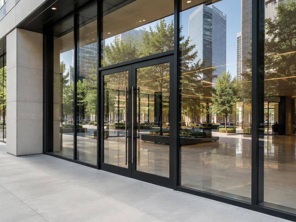 Sample placeholder: Storefront Glass